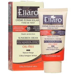 کرم ضد آفتاب فاقد چربی پوشش کرم پودر SPF30