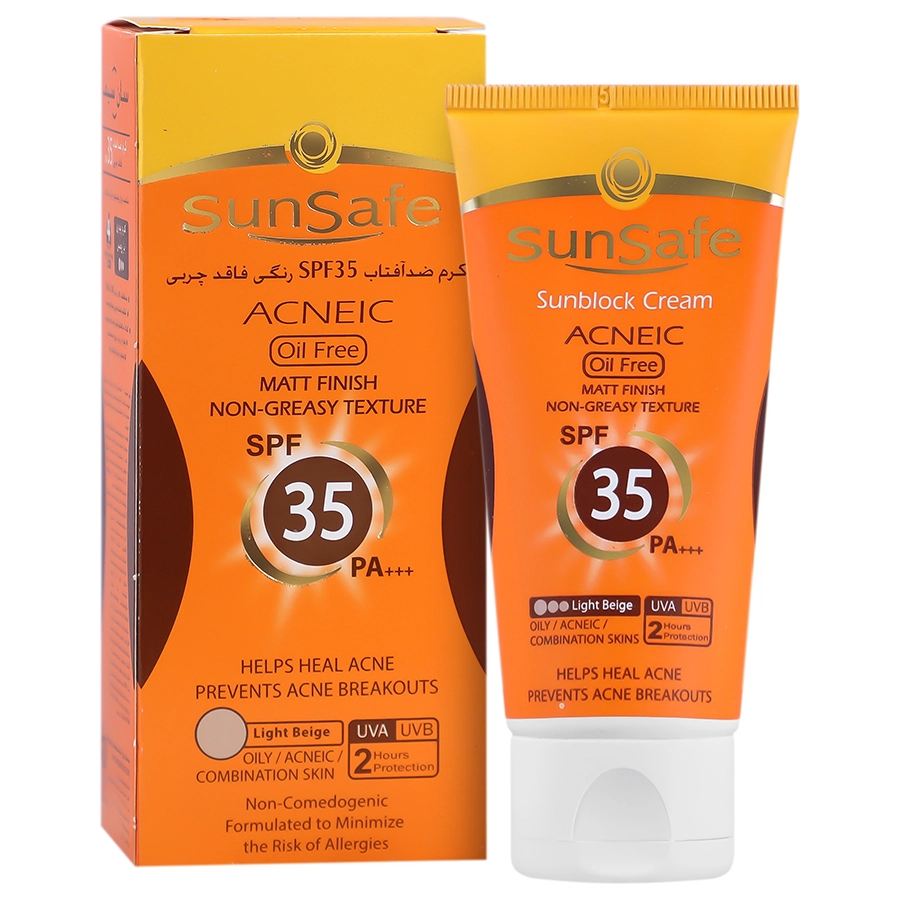 کرم ضد آفتاب آنتی آکنه SPF35