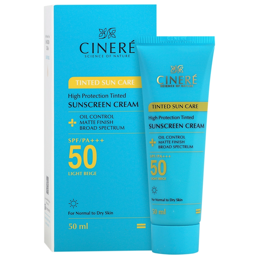 کرم ضد آفتاب رنگی SPF50 پلاس