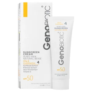 کرم ضد آفتاب پوست های چرب SPF50 سانو ژن