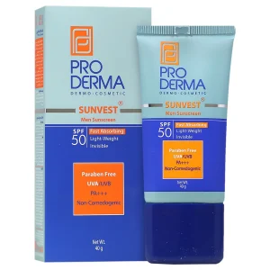 ضد آفتاب فاقد چربی مخصوص آقایان SPF50 سان وست